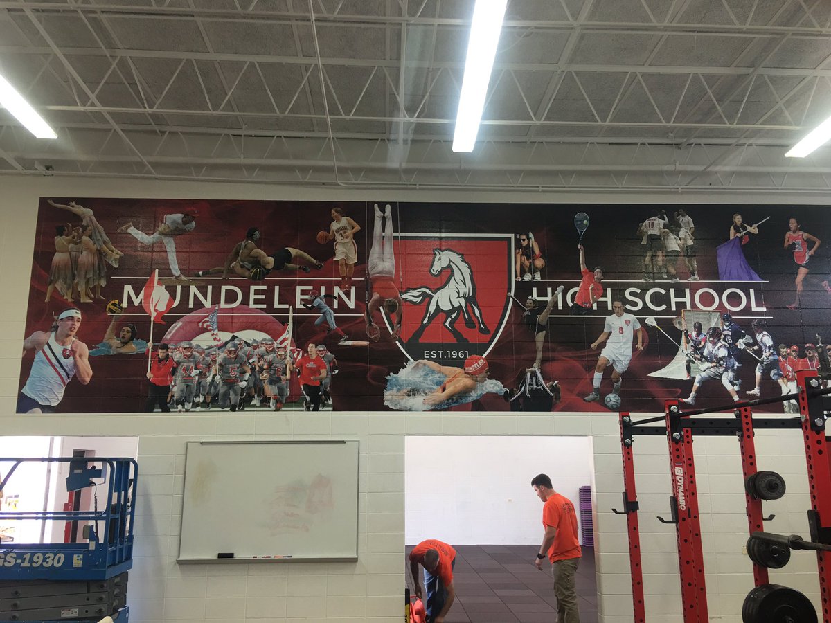GoMHS_Athletics's tweet photo. Excited! MHS improvements in Wt Room. #Mundypride #wtroom #mhs #new #improved @MundFootball @MundyBaseball @MHS_Principal https://t.co/IMdoBzgOfG