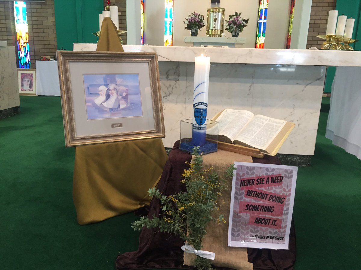ccsi_dbb's tweet photo. Celebrating #StMaryMackillop with a whole school liturgy https://t.co/kV2NvQO7Ki