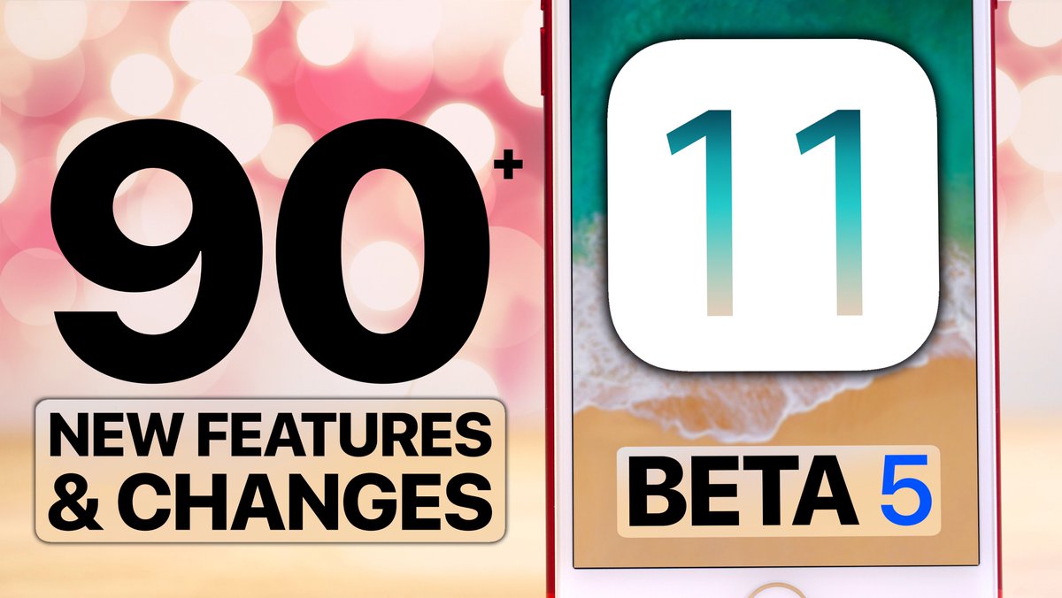 EveryApplePro's tweet photo. iOS 11 Beta 5 Brings Lots Of Refinements. 90+ Features / Changes. https://t.co/jMlCunYX6Y https://t.co/xz2hv2FjXV