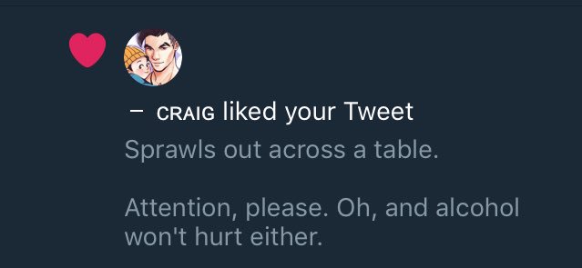 She sees you, @Craxgg.