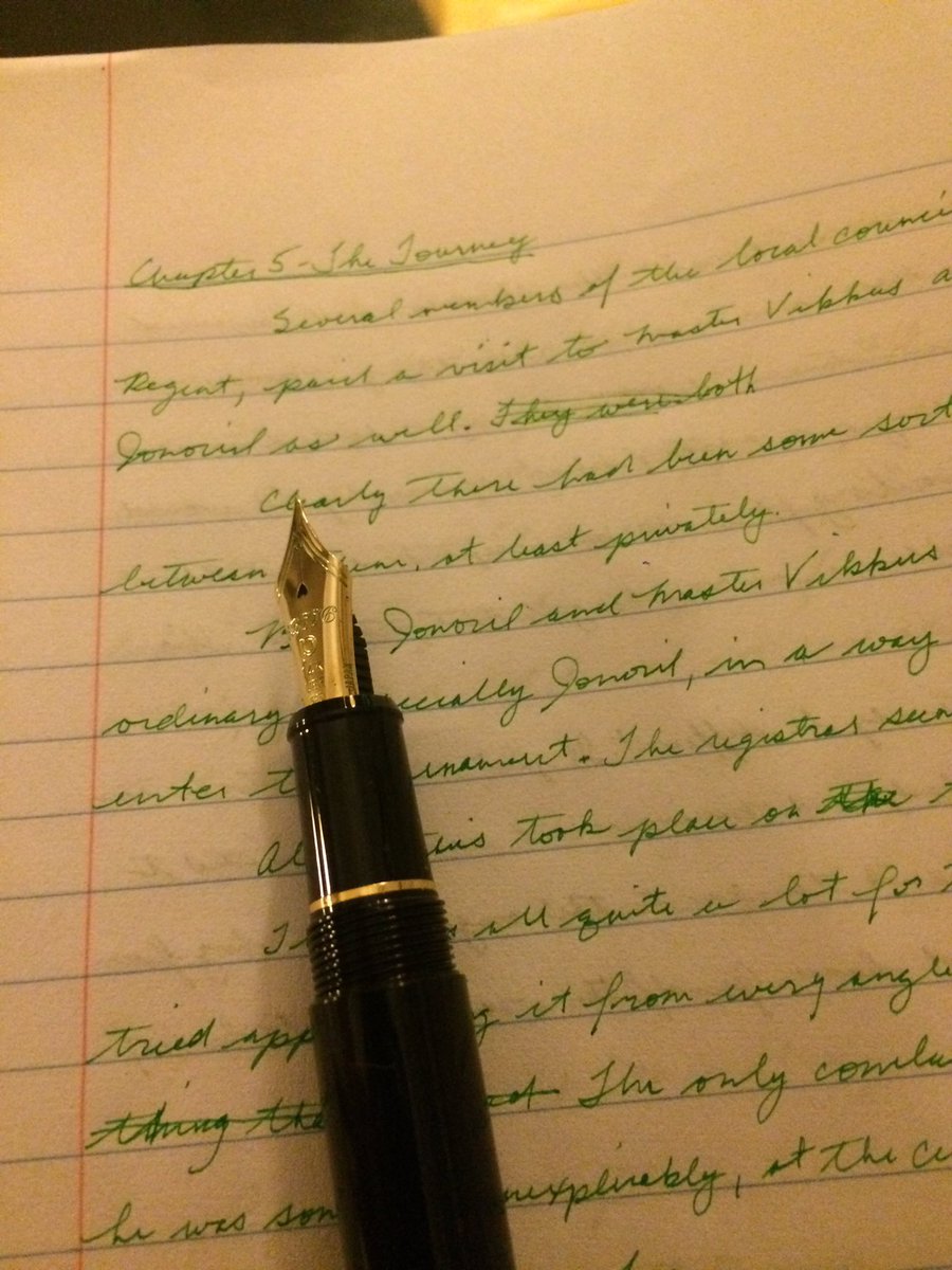 cphomsguy's tweet photo. #MondayMatchupGiveaway @GouletPens  Platinum 3776 UEF with Private Reserve Spearmint ink https://t.co/L5h3uxNVgz