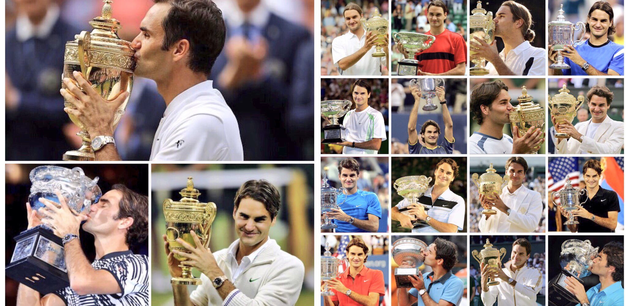 Happy birthday Roger Federer. Thank you for being you and making me fall in love w/ tennis. You are the best .EVER 