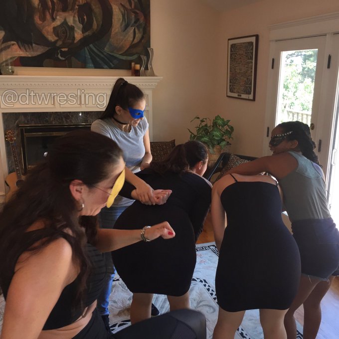 Shot with @LilMsSherwood @MsJewellMarceau @MissCelesteStar vs @ChristinaBound @Karliemontana today #butkicking<a class="tags" href="/tag/lilmssherwood">@lilmssherwood</a><a class="tags" href="/tag/msjewellmarceau">@msjewellmarceau</a><a class="tags" href="/tag/misscelestestar">@misscelestestar</a><a href="/tag/butkicking"class="tags"><span>#butkicking</span></a>