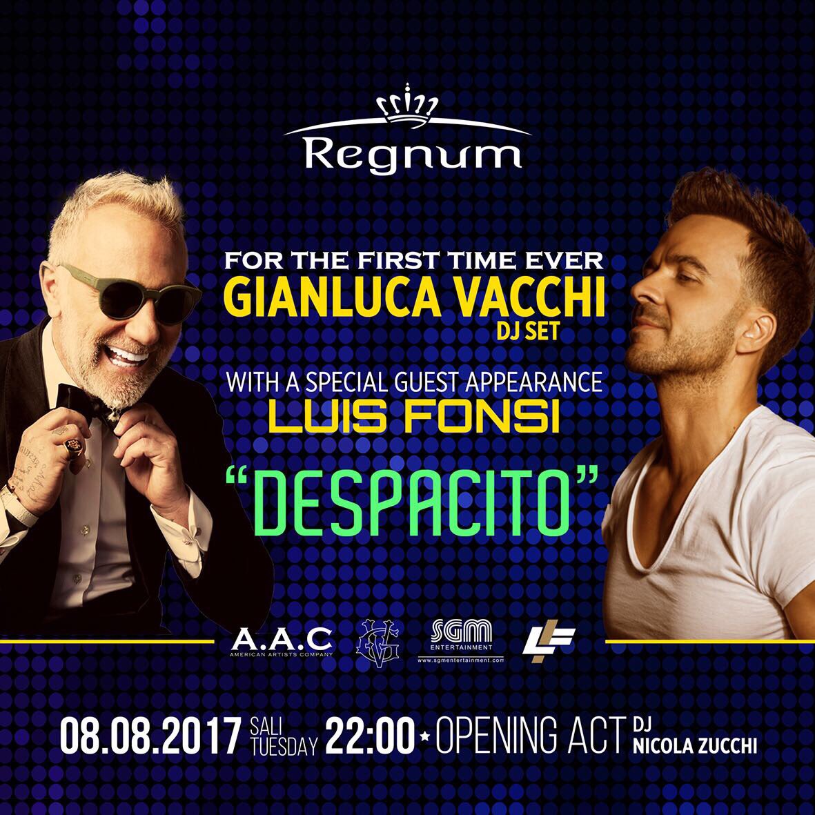 BenoitHerreria's tweet photo. Tonight @Gianluca_Vacchi &amp; @LuisFonsi in Antalya !!!
Get ready :)
#AAC https://t.co/DUlSR32KVM
