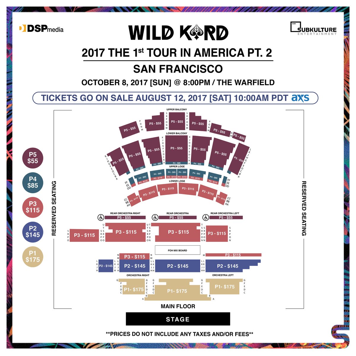 The Warfield San Francisco Seating Chart