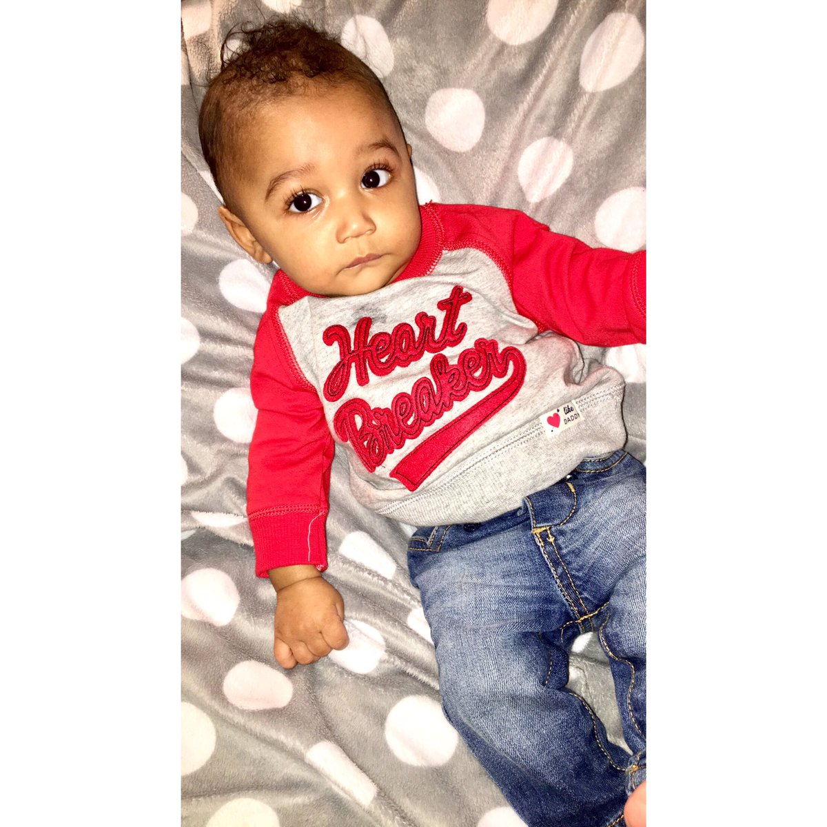 TheJohnsonsss's tweet photo. My little king turned 5 months👑❤️ https://t.co/5QQopjC3QF