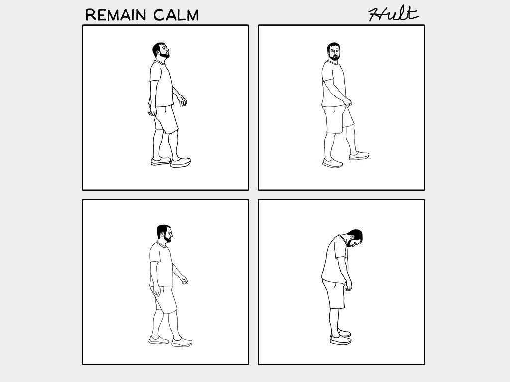RemainCalmComic's tweet image. Remain Calm #2. Giving up already? #comics #webcomics #cartoons
