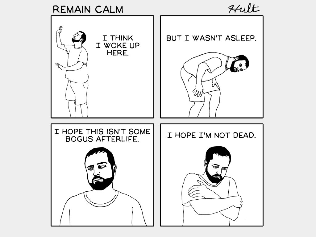 RemainCalmComic's tweet image. Remain Calm #3. Hope. #comics #webcomics #cartoons