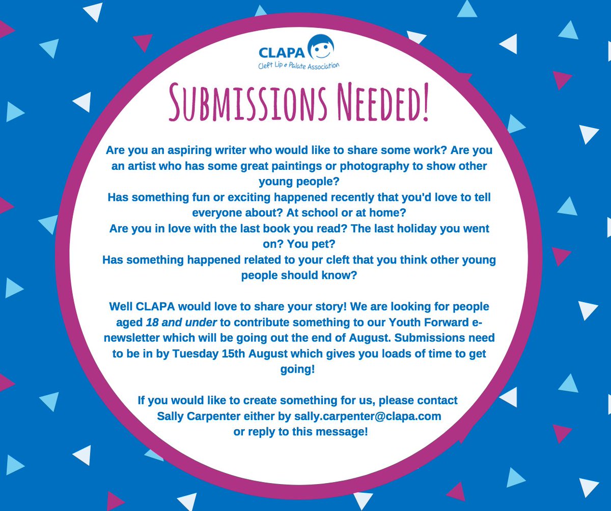 CLAPACOMMUNITY's tweet photo. Only 8 days left to submit your work for Youth Forward! https://t.co/tynXCd7nGj
