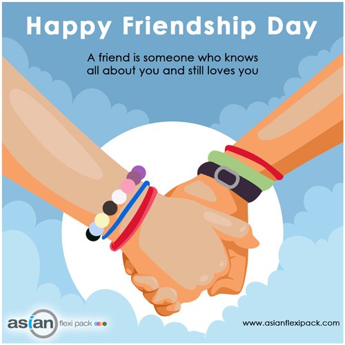 asianflexible's tweet photo. A friend is someone who knows all about you and still loves you. Happy Friendship Day.
#AsianFlexiPack #FlexiPack #Packing https://t.co/iCFzNsSXq0