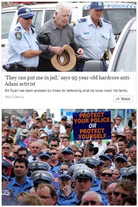 Irony abounds. With the Gov pointing the people and the police towards each other, who is going to make the Gov do its job?