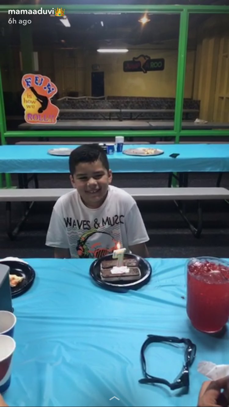 Happy 7th birthday to my big boy his smile in this video is everything 