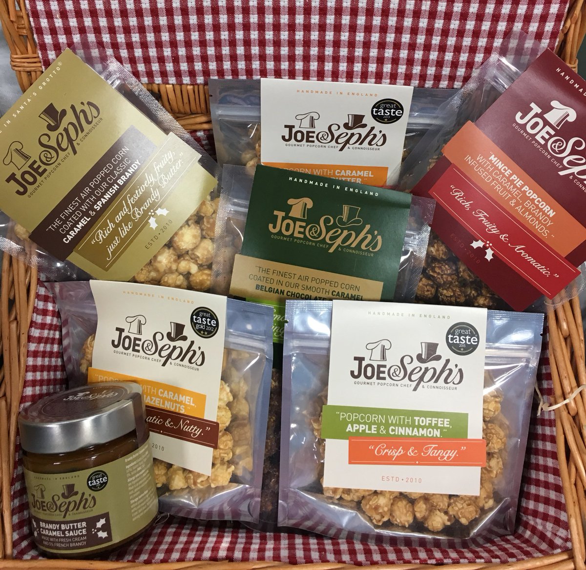 Strong start to the day with this <a href="/joeandseph/">Joe & Seph's</a> box of delights