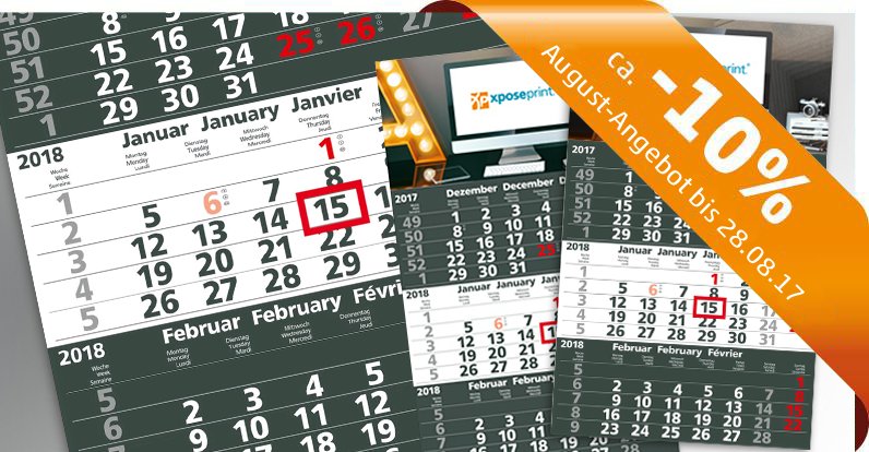 xposeprint's tweet photo. Unser August-#Angebot: 3-Monatskalender (Einblatt), Kalendarium anthrazit/weiß, 1.000  St. nur 1.000,29 € https://t.co/mSLDGlk71W #Kalender https://t.co/vv9iVfwSTc
