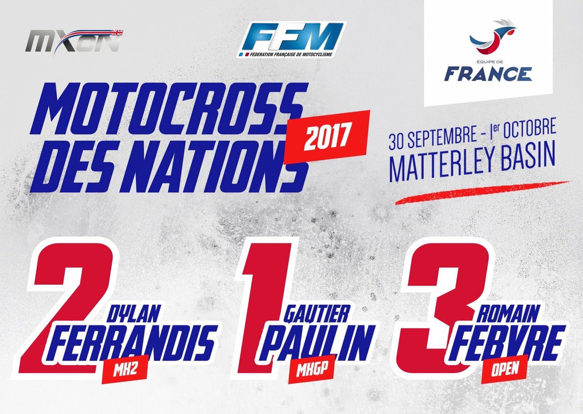 #teamfrance 🇫🇷 #mxon17 mxon17.com