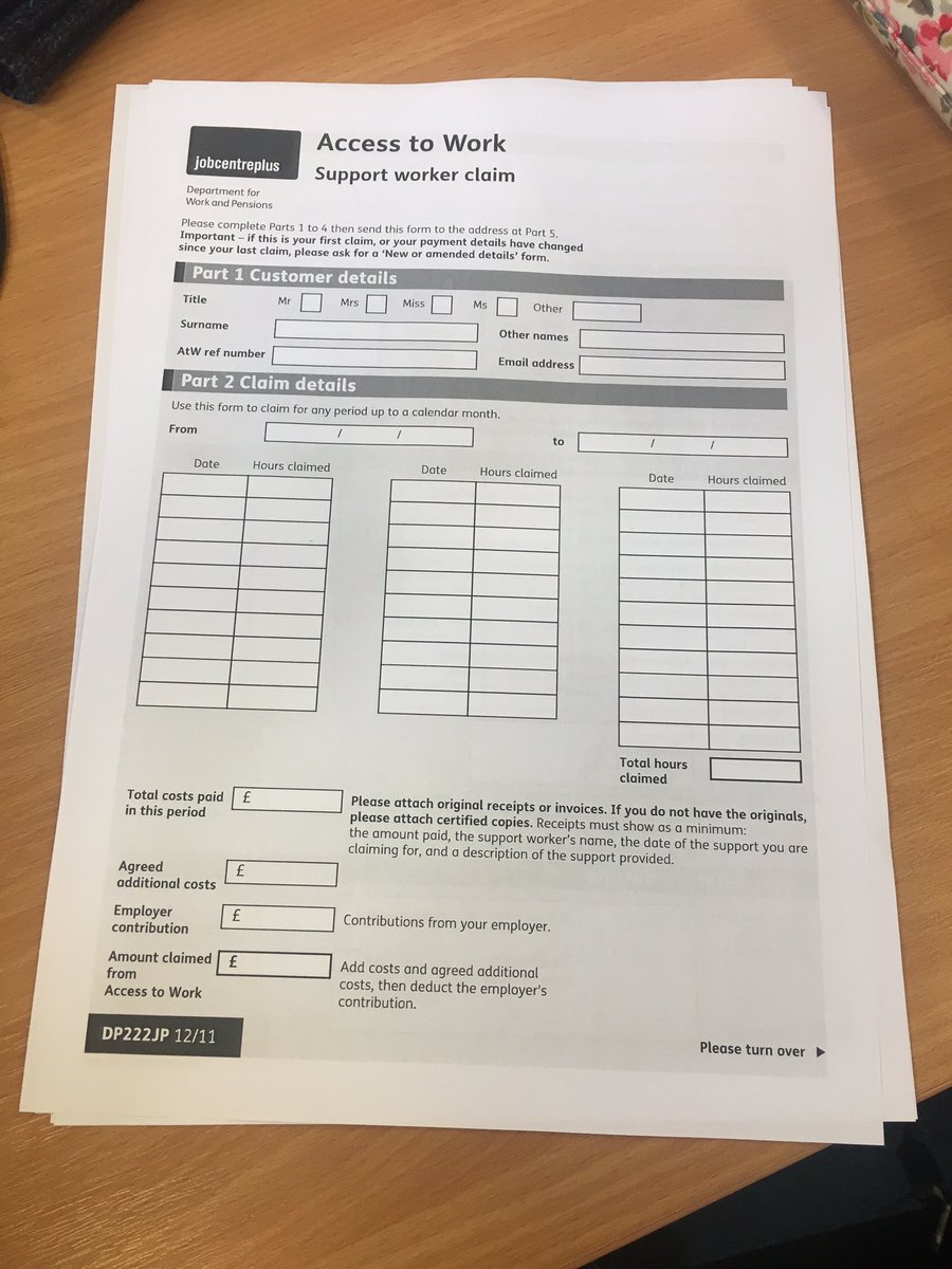 LipspeakerUK's tweet photo. Are you as confident completing this form as we are? Don't be afraid of @ATWJCP forms, get in touch today! #CommunicationService #Help #ATW https://t.co/XXGxC7qxYi
