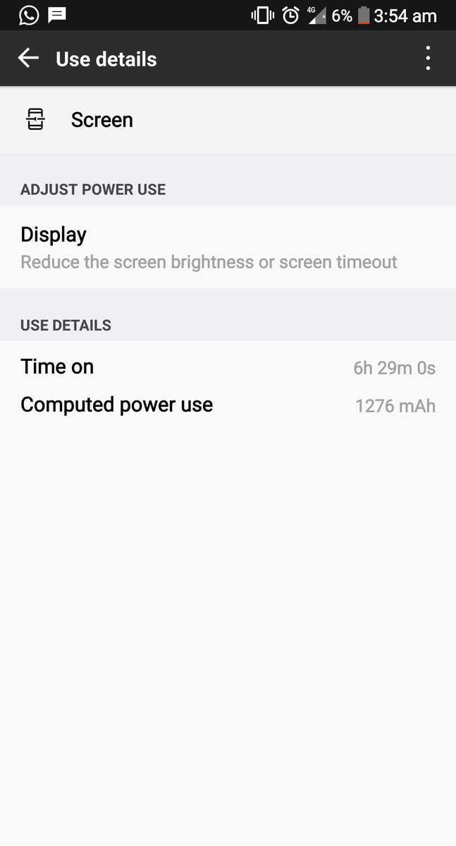 pradeepshetty's tweet image. #lgg6 #batterybackup #screenontime