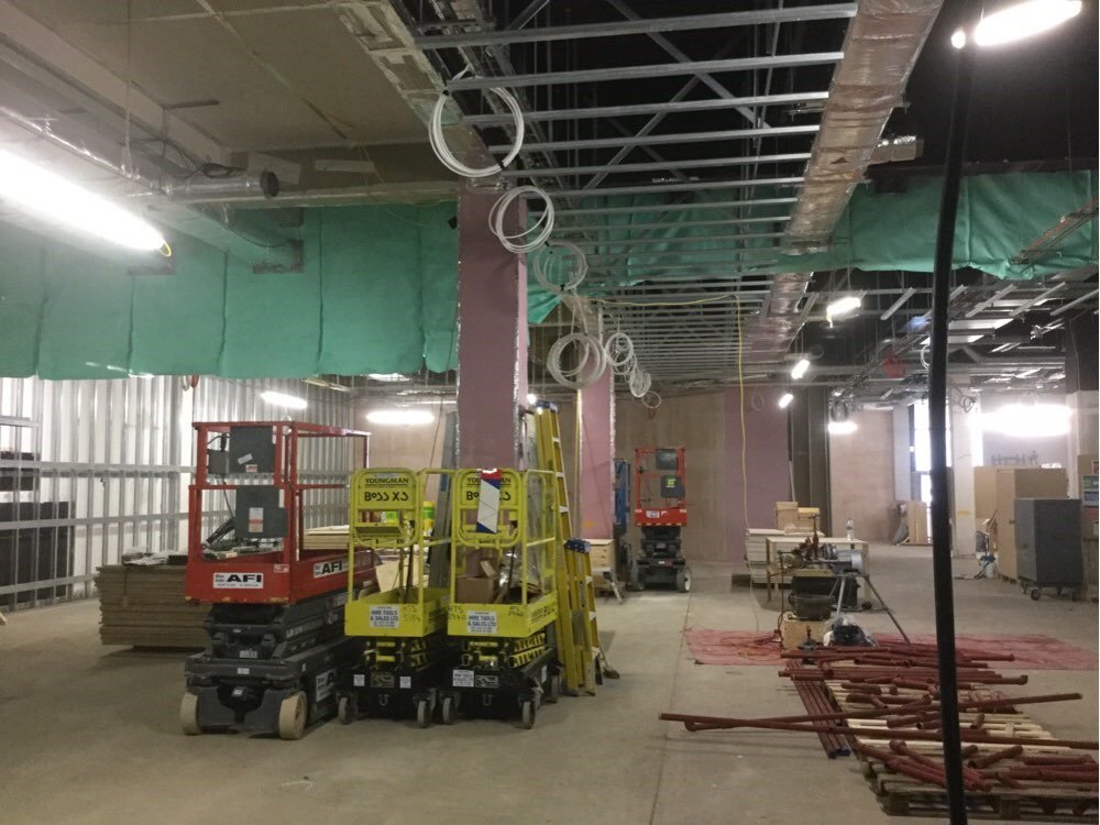 SimplicityLtd's tweet photo. Work has started on @VictoriasSecret - Milton Keynes
Pictures show fire curtain, 1 hour rated insulated fire wall and wall linings. https://t.co/izkcfLlgeQ