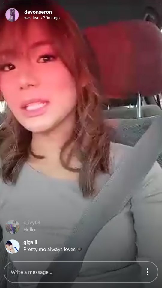 DEVONline_SQUAD's tweet photo. DEVON's IG LIVE 😍
#Yeppuda 
#SoBeautiful 😍💕💕💕💕
#YouWithMeMovieSept27 

© https://t.co/kljM5AGJSz