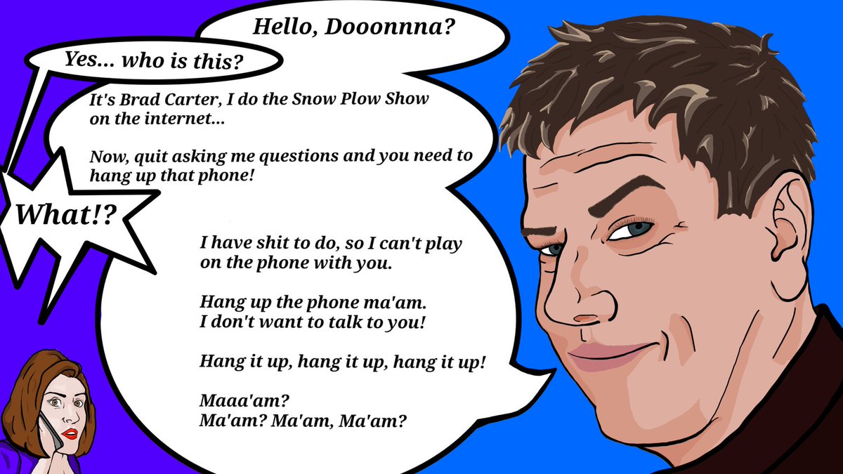 WhatsYourFace_X's tweet photo. @Bearsnut44 That's cool! Cheers!!
Im just a fan of the SnowPlowShow @ https://t.co/BOWdt3fe1n & other prank call shows and i draw cartoons #pooptimeFTW https://t.co/8BYEorvNhc