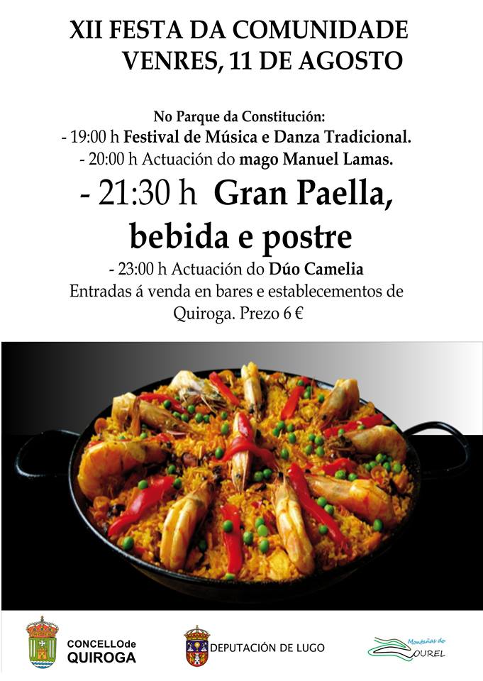 concelloquiroga's tweet photo. #QuirogaFestasVerán17, a partir do día 10 de agosto. Actividades para tod@s en #Quiroga. #Quirogaestádemoda https://t.co/Ar8FVteJ7A