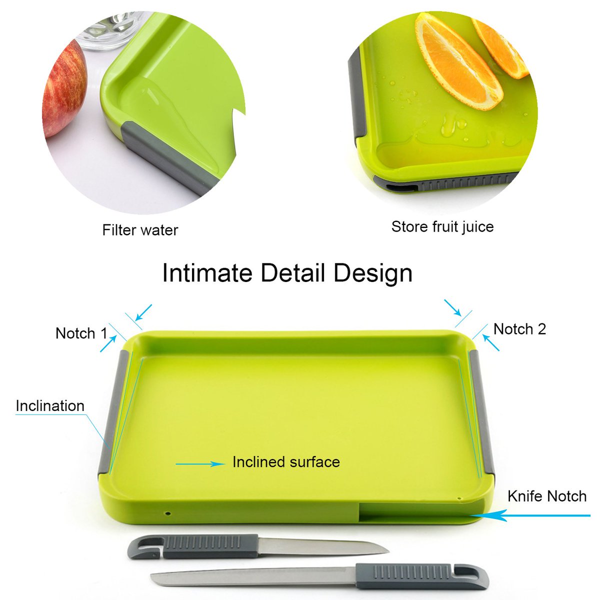 ToBeoneer's tweet image. 2017 New patent design best home cutting board 40%-Off share your review&amp;amp;feedback #Amazon #coupon code: LXNCI3UD bit.ly/2knives-board