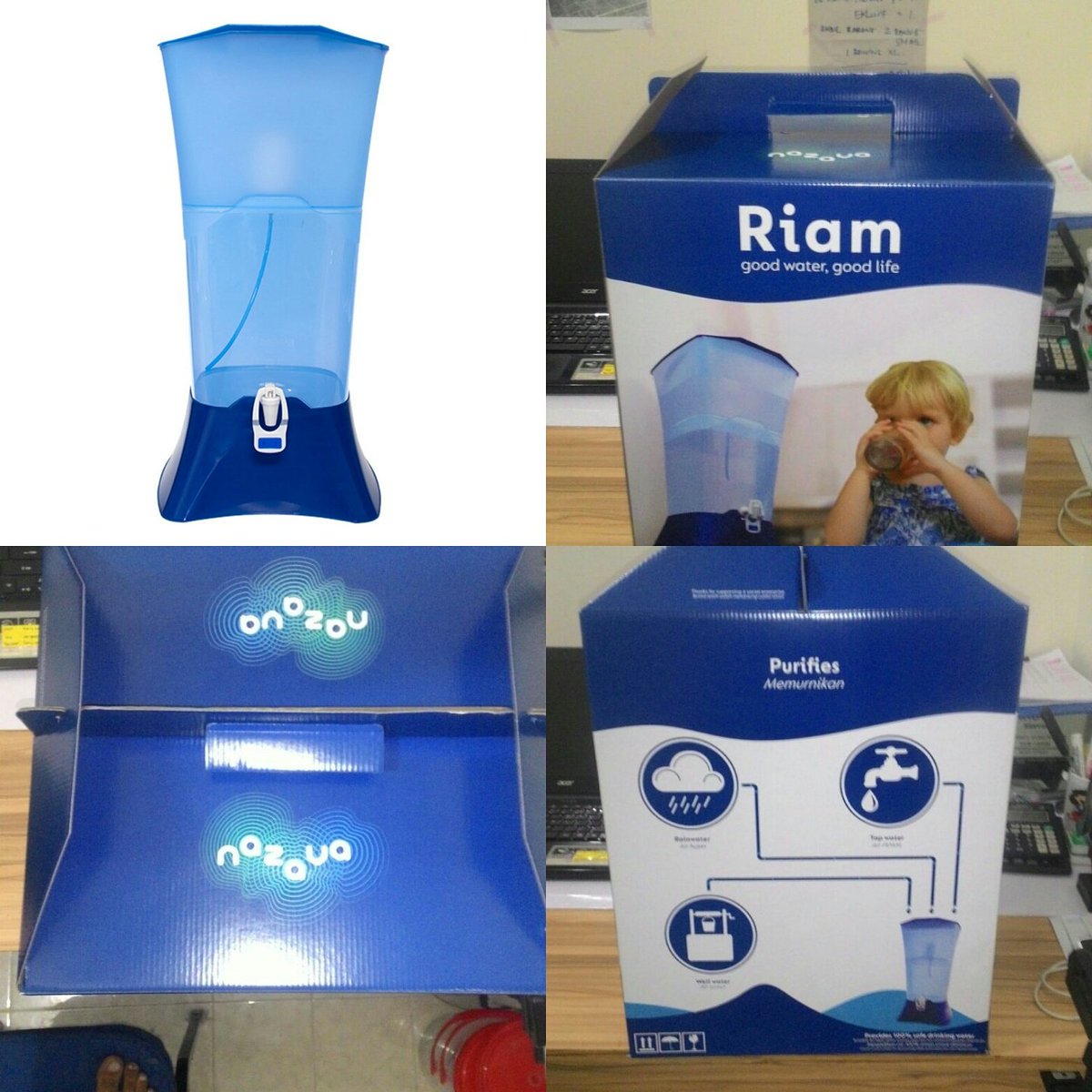 Nazava Riam memberi solusi bagi anda yang ingin mendapatkan kesegaran air secara alami.