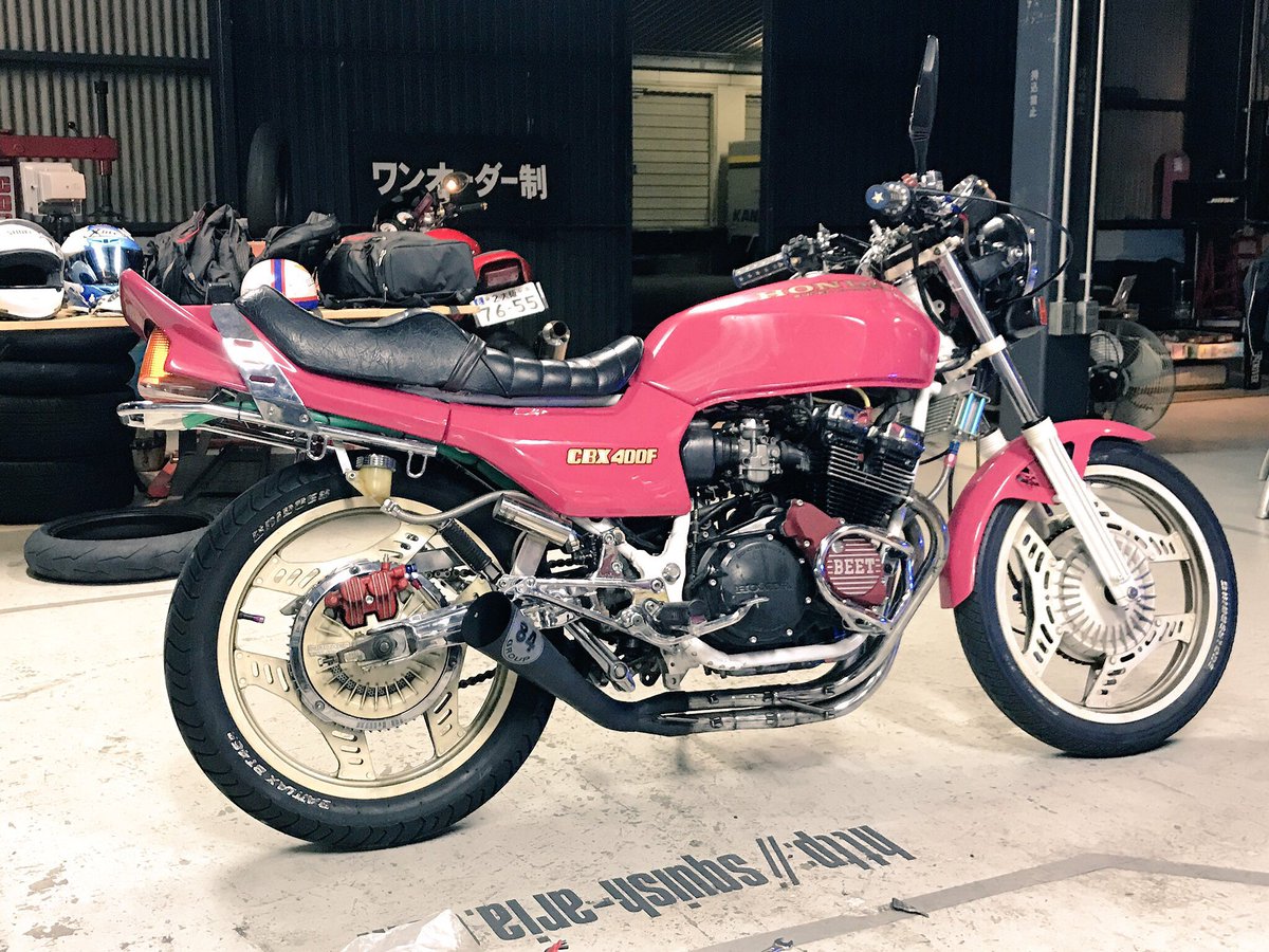赤ソリッド こびりつく タンク CBX400F 赤ソリッド こびりつく タンク CBX400F