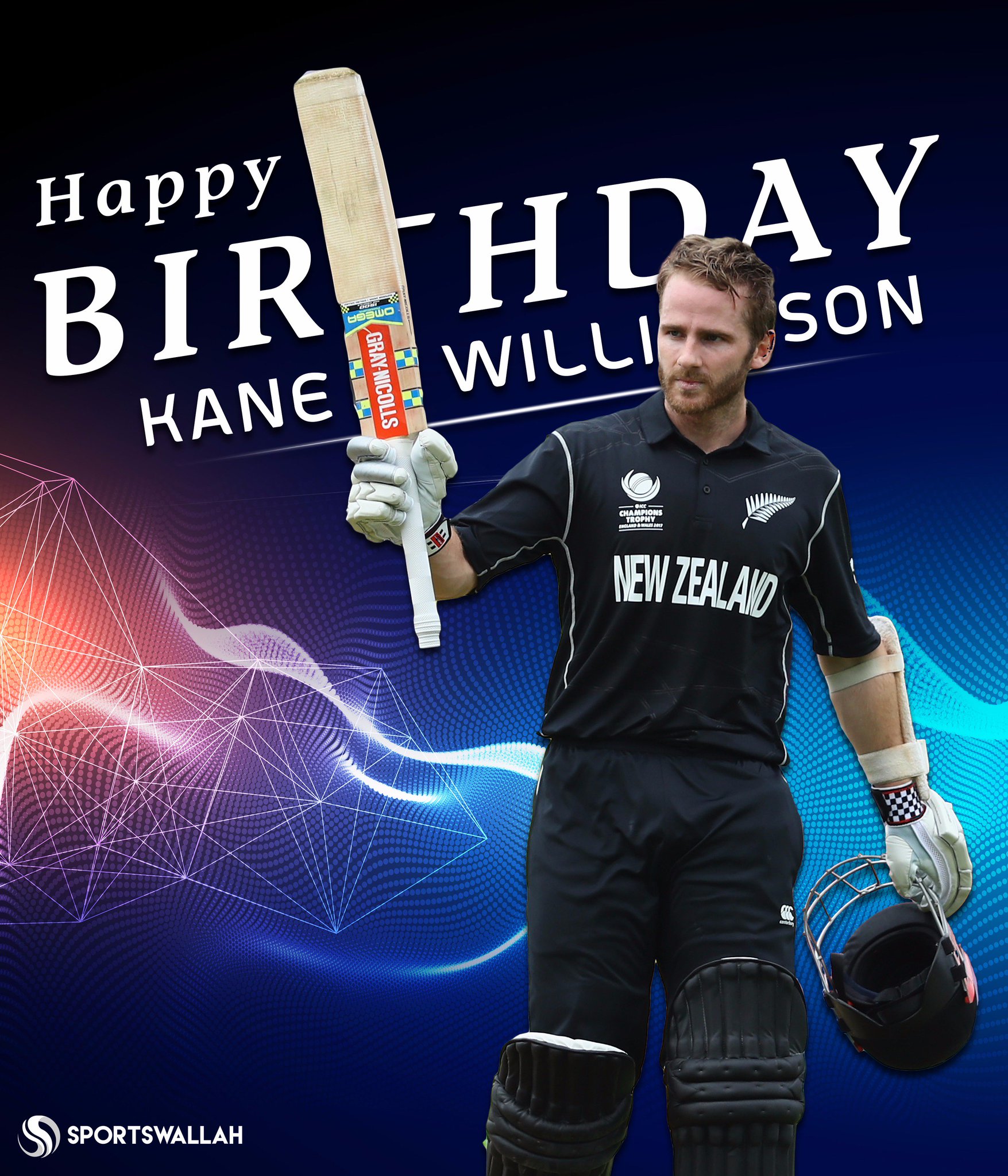 Wishing captain Kane Williamson a very happy 27th birthday 