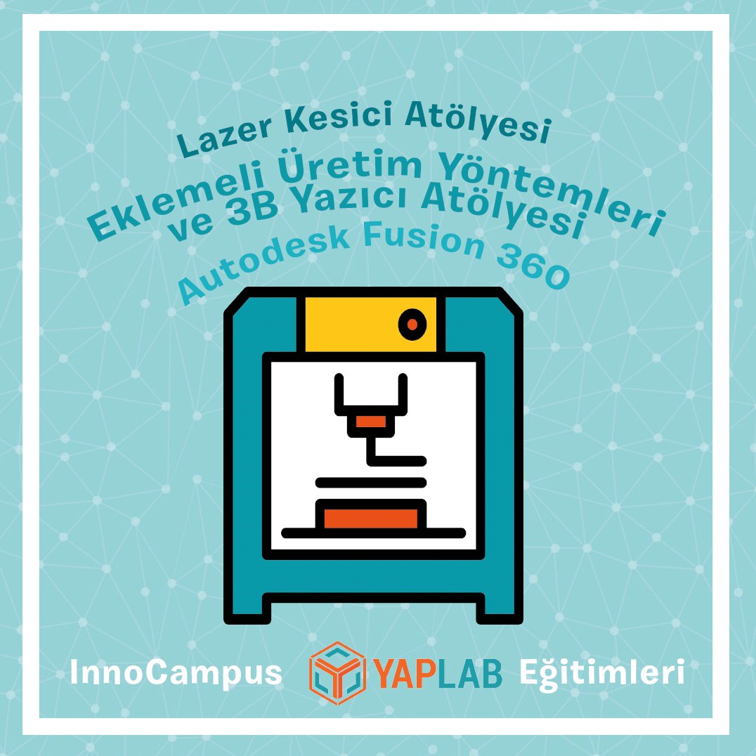 inno_campus's tweet photo. InnoCampus YapLab Eğitimleri Programı'nda bugün 3 boyutlu modelleme günü. #YapLab #InnoCampusUrlada https://t.co/7dMXjQZDJw