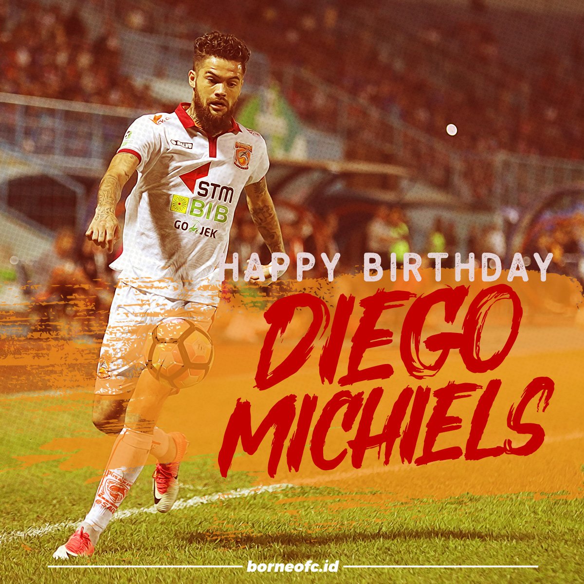 Happy Birthday to our player Diego Michiels. Wish him all the best! #JayalahPesutEtam