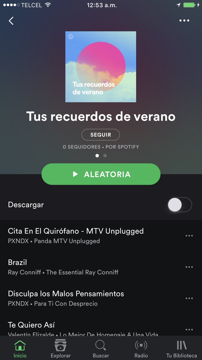 eliana_olea's tweet image. No seas mamon! Ahora Spotify anda como Facebook,recordándome  que escuchaba el verano  pasado. No pos gau #Spotify  #pxndx #rayconiff  #vale