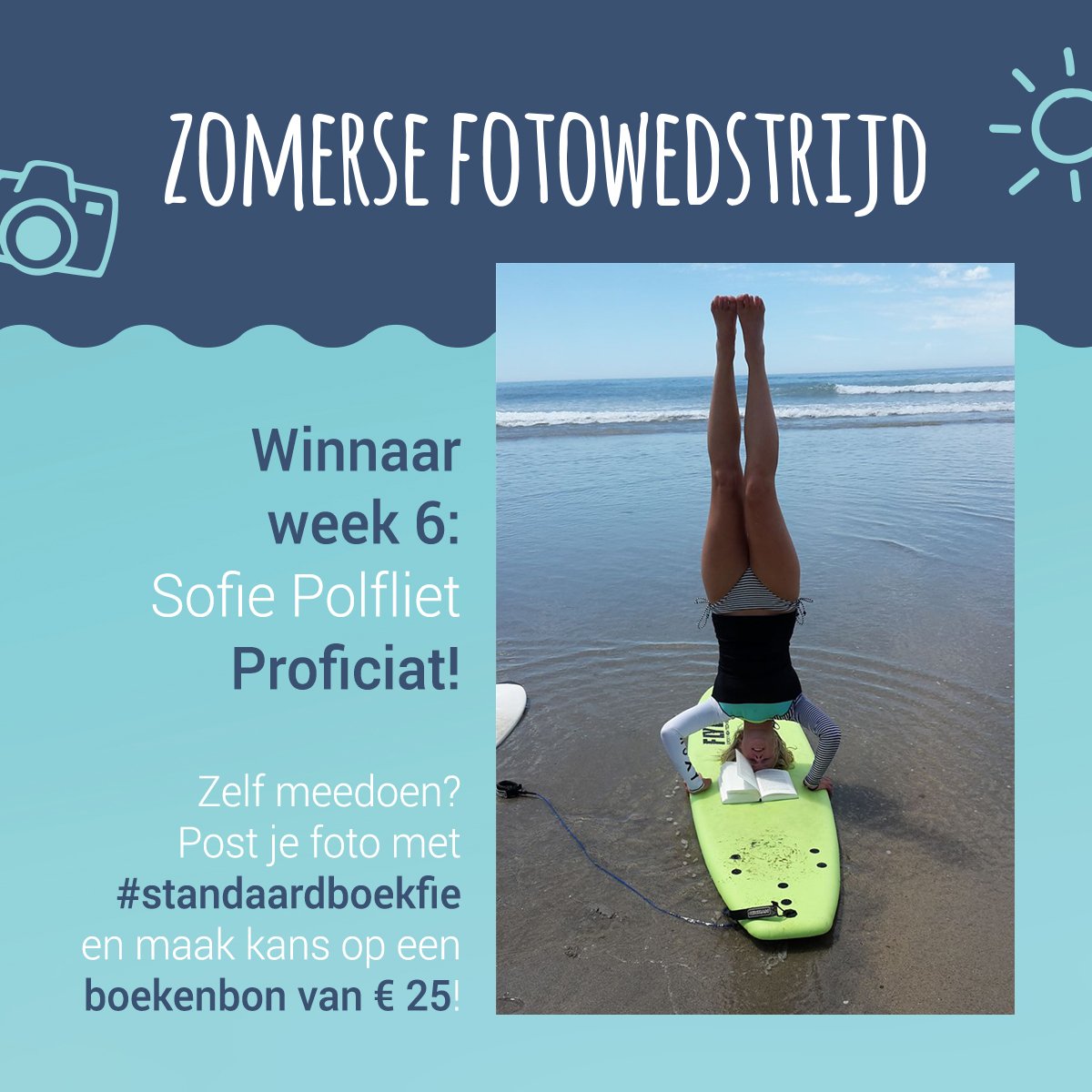 Dit is de winnaar van week 6. We zijn er helemaal ondersteboven van!
Zelf meedoen? Check alle info op standaardboekhandel.be/fotowedstrijd.…