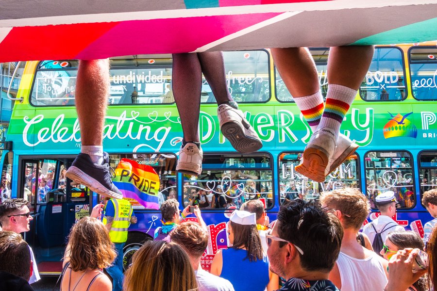 BrightonHoveBus's tweet photo. Share your #PrideBusStop selfie & you could win travel & @artbelieve print πPhoto credit: @JJWALLERPHOTOS
T&Cs at https://t.co/VVUtv3Lb5K https://t.co/WQN3xFSd5j