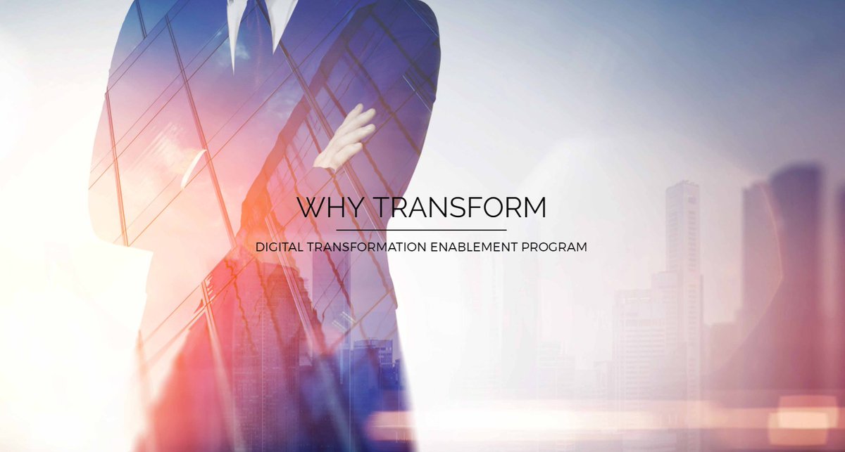 Velocity_IT's tweet image. #WhyTransform Digital Transformation Enablement Program kicks off today with our webinar on Improving Customer Care #DigitalTransformation