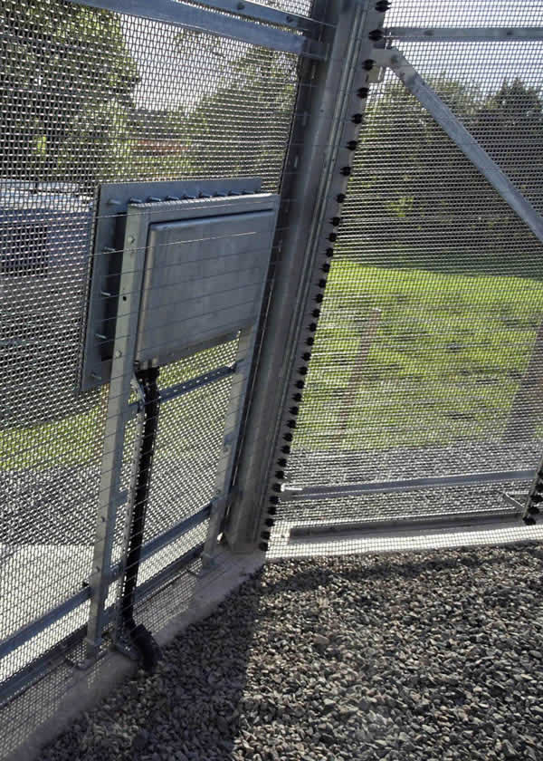<a href="/zaunlimited/">Zaun Limited | Protection Through Innovation</a> ArmaWeave fencing can be designed and installed with an integrate high security safe #vault #security ow.ly/FVJo30dx50g