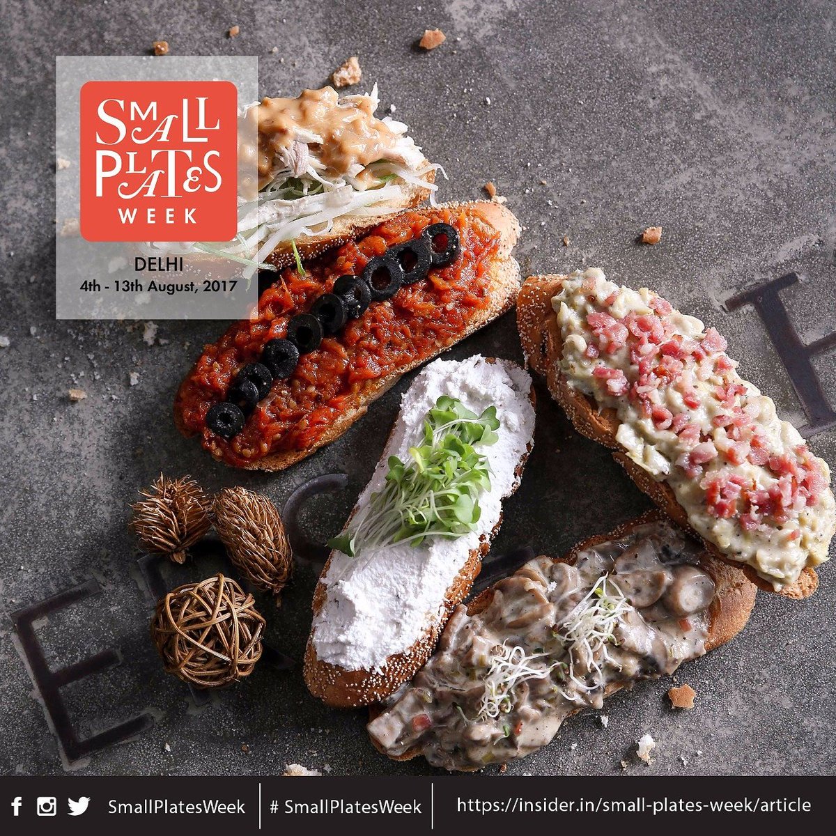 SmallPlatesWeek's tweet photo. Experience @hungrymonkeydelhi #SmallPlatesWeek from 4th - 13th August, 2017 #CulinaryEvent #SmallPlates #delicious #Delhi #foodfestival https://t.co/MHTWZQO6ps