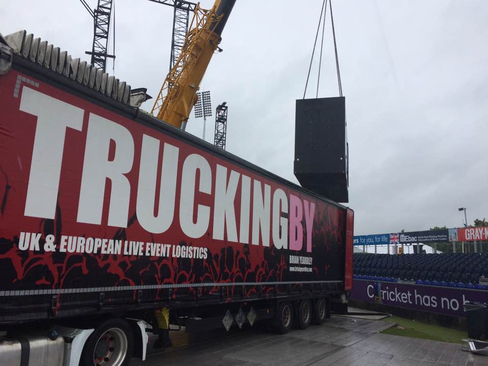 Trucks &amp; trailers available for your Exhibitions &amp; Events UK &amp; Europe. Various combinations. Contact Glenn Savage for details. 01977 781884