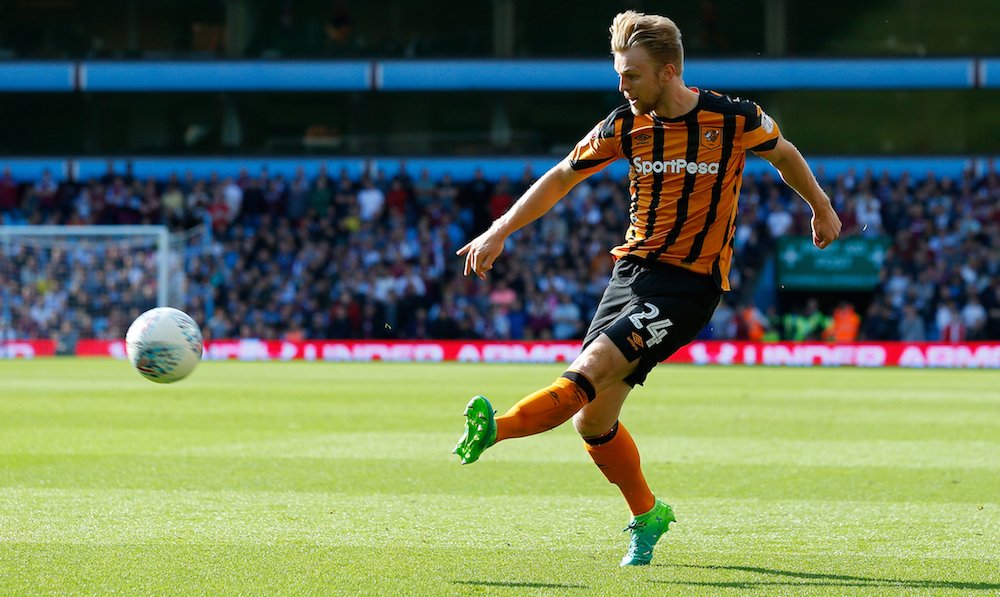 HullCity's tweet photo. 💬 | @maxclark4 has described making his debut for his hometown Club as ‘the best feeling in the world’ ➡️ https://t.co/BaapbgOmG0 #ASTHUL https://t.co/DfgNWhAfFO