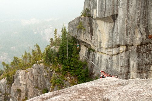 slackstore's tweet image. I had a blast highlining and climbing in Squamish this weekend! #slacklife