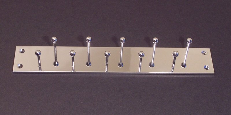 SignatureThings's tweet photo. Space Saving Wall Mounted Double Row #TieRack #HookRack with Ball End Pins https://t.co/wJEG0omIqS #BrassHooks #CoatRack #WallHook #CoatHook https://t.co/NLKoAOpQ2L