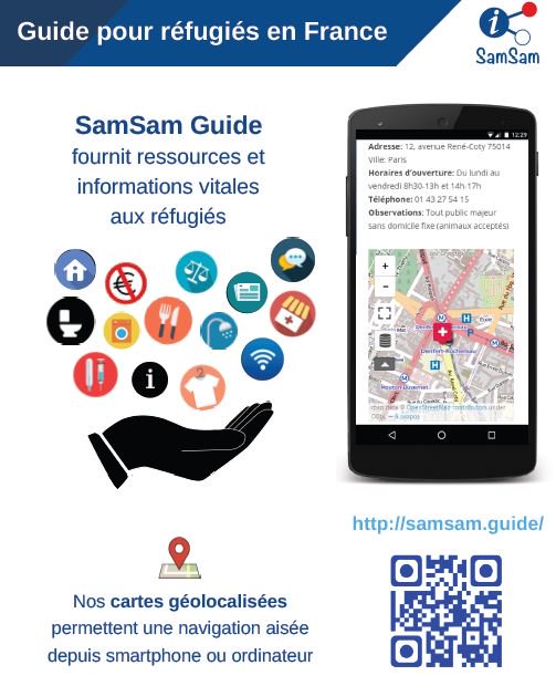 Découvrez <a href="/samsamguide/">SamSam Guide</a>, un outil collaboratif en ligne pour les #réfugiés, et participez au projet : samsam.guide/contactez-nous/