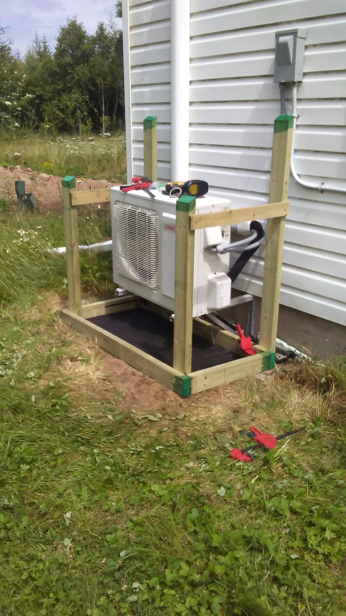minipro air quality on X: #minipro Easy shelter for mini split heat pump,  pulls out for service. https://t.co/7AaF9uXNsU / X