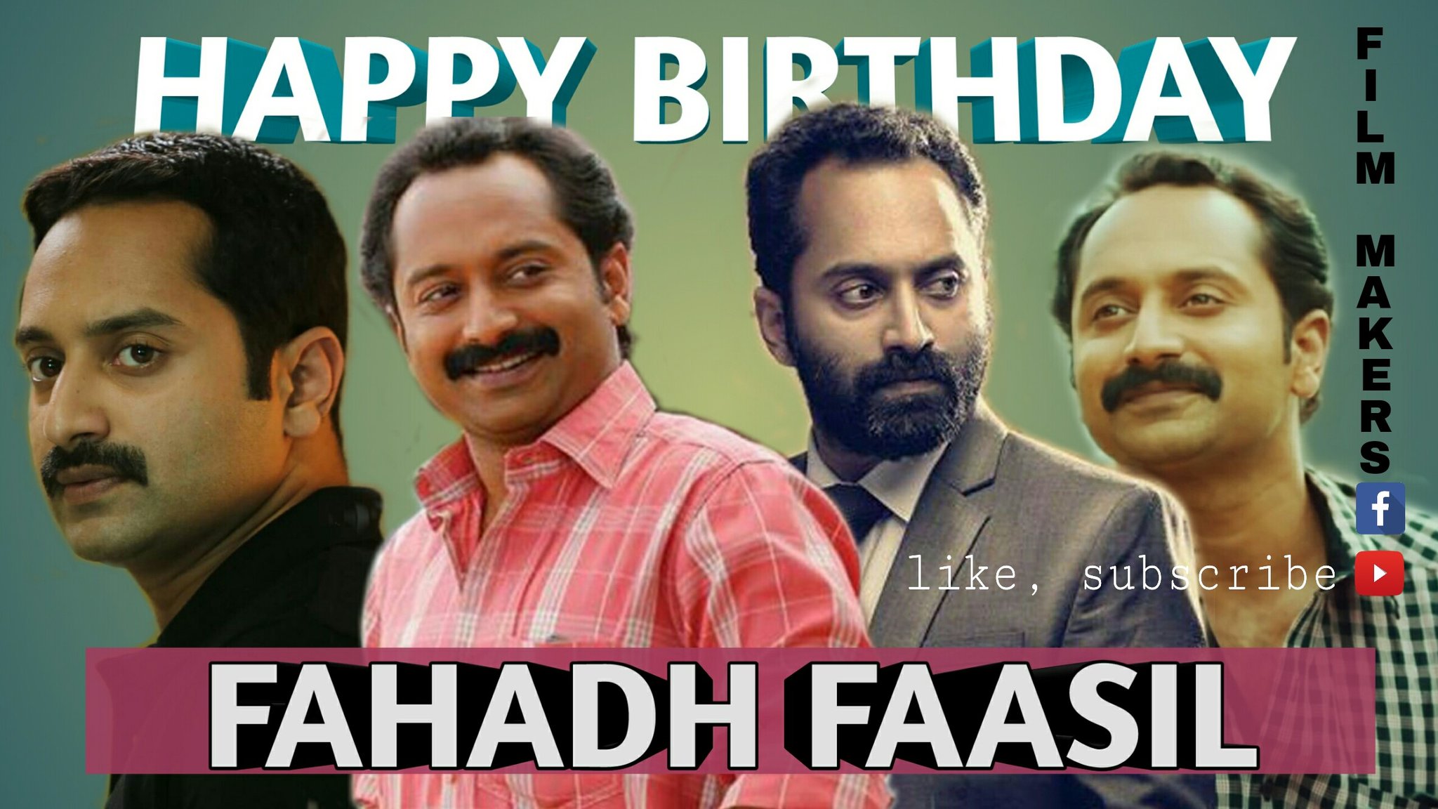 Happy Birthday Fahadh Faasil 