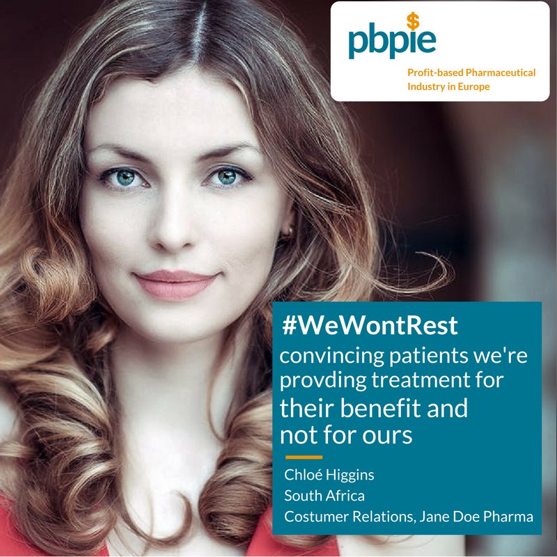 PBPIEurope's tweet photo. #WeWontRest convincing patients we're providing treatment for their benefit and not for ours. https://t.co/GLFJ97R0cH