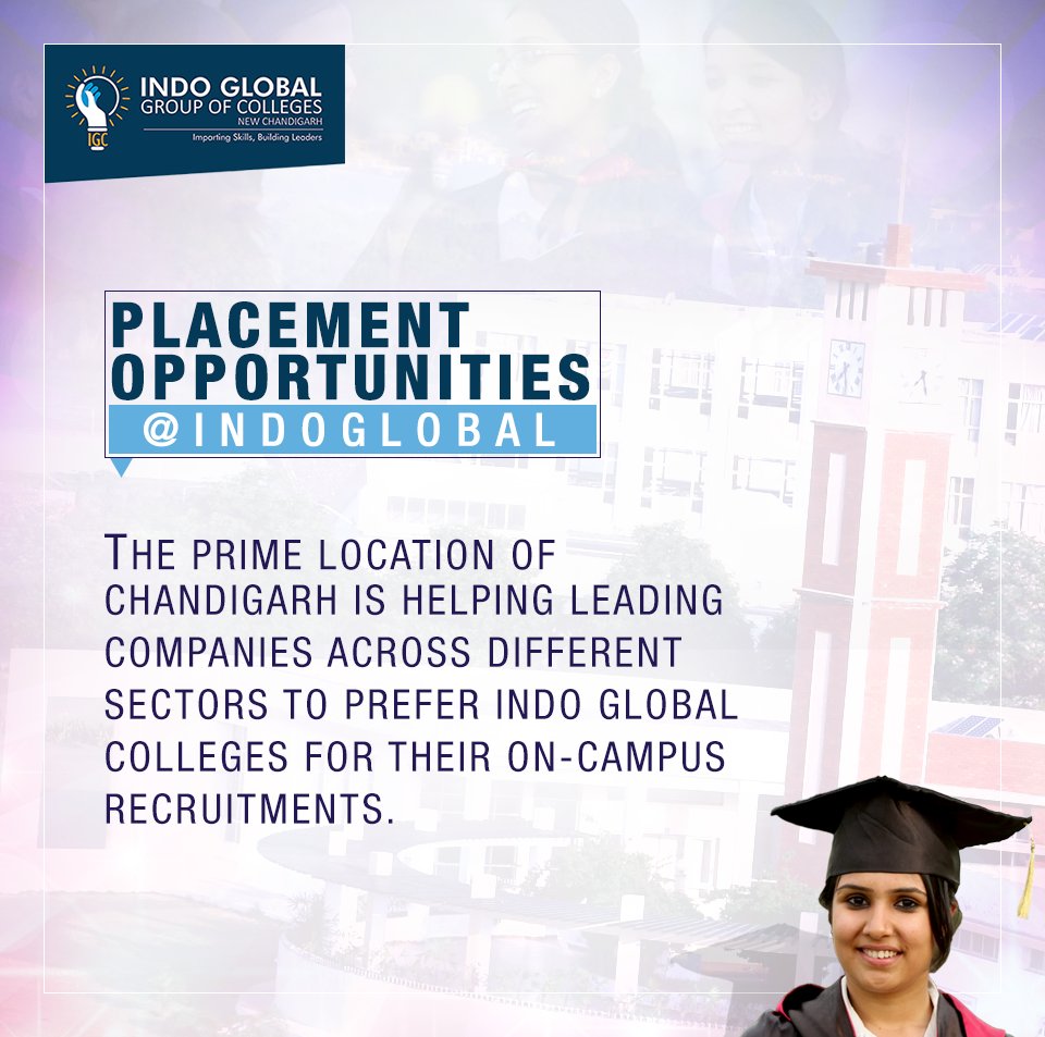 indoglobal123's tweet photo. #ThinkPlacement #ThinkIndoGlobal
#IGEF has a strong commitment to provide a winning career for students as per their potential. https://t.co/M07hnvW5rY