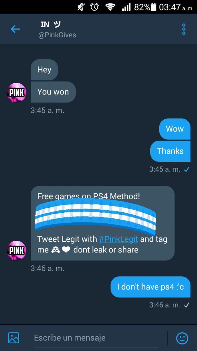 Juaniitx's tweet photo. #PinkLegit https://t.co/IZTdCbvumr