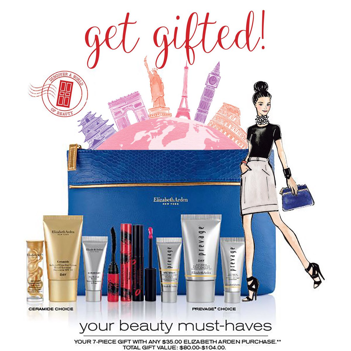 _illustrationX's tweet photo. A World of Beauty: #VeronicaCollignon creates beautiful girls for @ElizabethArden #GetGifted Campaign #fashion https://t.co/mpZbPN4cdV https://t.co/br6KwqxF2W