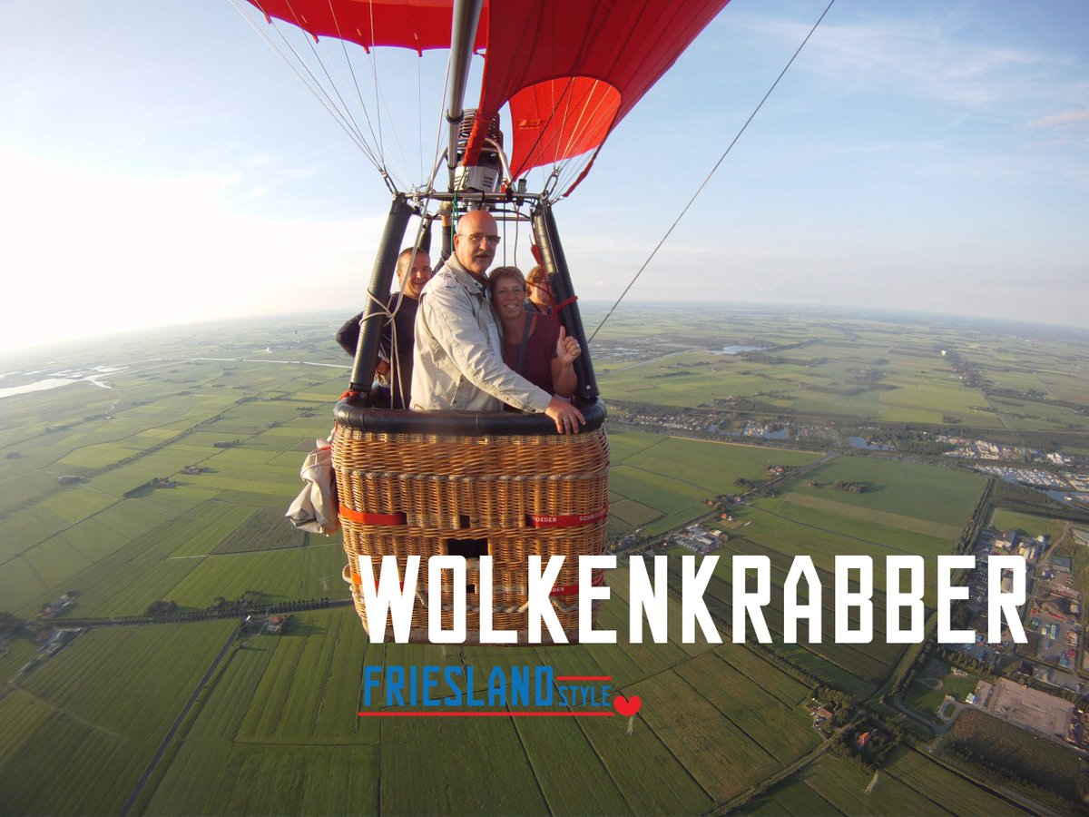 Winactie winnares Heleen heeft eindelijk van haar prijs kunnen genieten! Een onvergetelijke ballonvaart via <a href="/frieseballon/">ballonclub.nl</a> #frieslandstyle