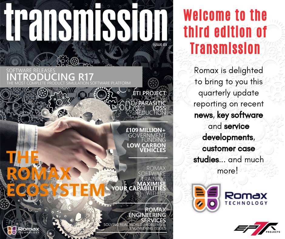 EptaProjects's tweet photo. Read online here 
👉 https://t.co/NWoL8r3CIH 👈
@RomaxTechnology 

#transmissions #magazine #issue #technology #innovation https://t.co/T6uNcMx8mS